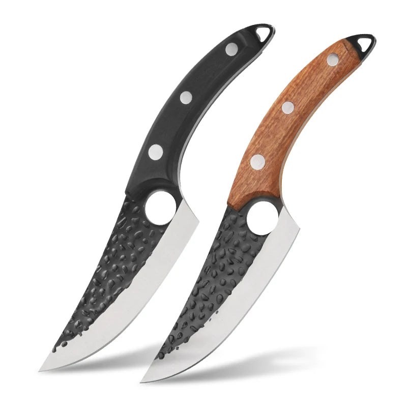 Cuchillo Huusk - Cuchillo de Cocina Japonés Hecho a Mano de Control Premium
