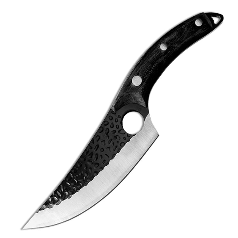 Cuchillo Huusk - Cuchillo de Cocina Japonés Hecho a Mano de Control Premium