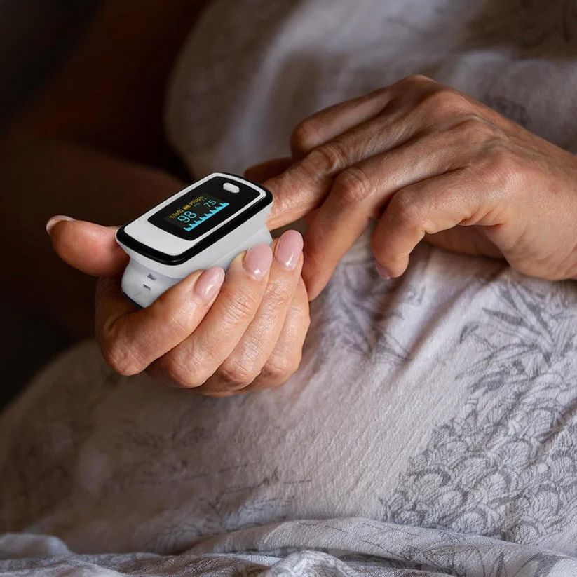 High-Precision Non-Invasive Oximeter - Digital Finger Pulse