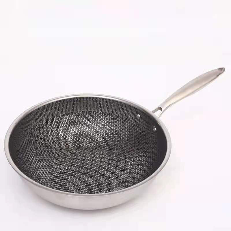 KitchenPro | Sartén de acero inoxidable antiadherente