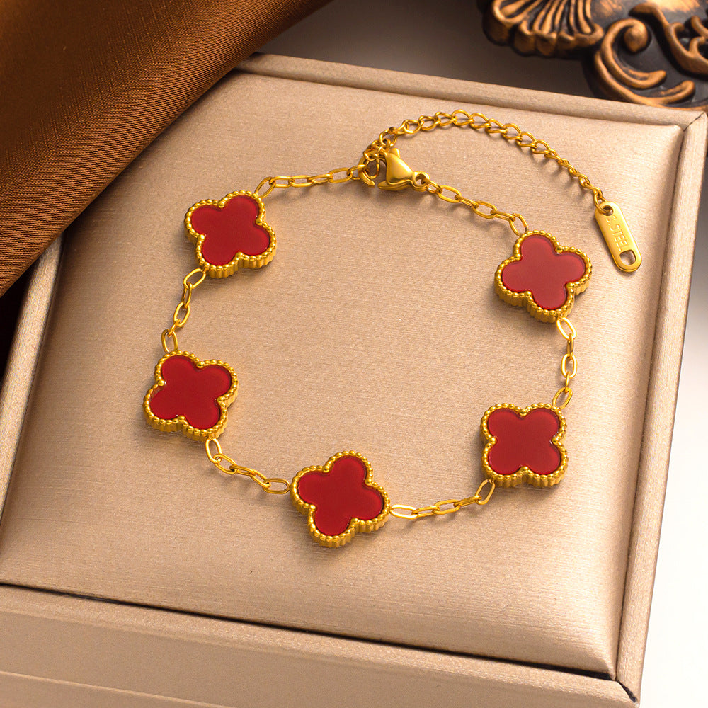 LUCKY CLOVER BRACELET