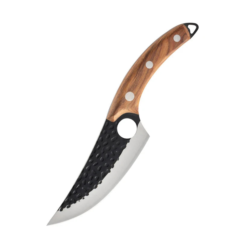 Cuchillo Huusk - Cuchillo de Cocina Japonés Hecho a Mano de Control Premium