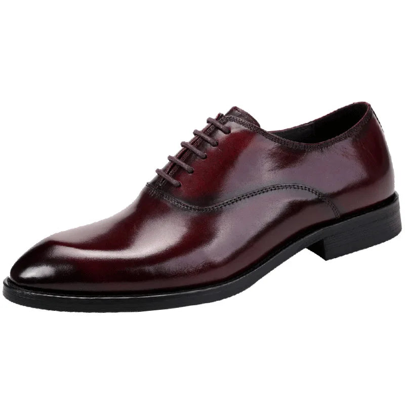 FusionFit Heren Echt Leren Oxford Schoenen