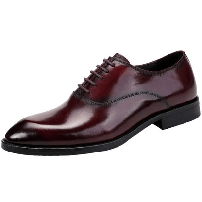 FusionFit Heren Echt Leren Oxford Schoenen